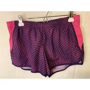 JCP Xersion Womens Size Large Semi-fit Shorts Lined Purple/Pink